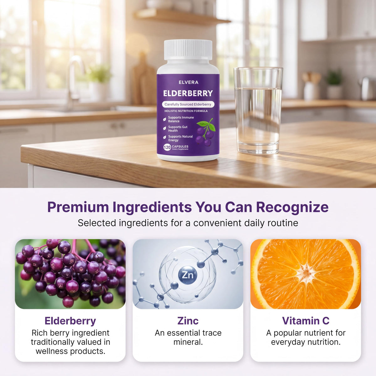 Flacon Aultink ouvert avec capsules à l'intérieur