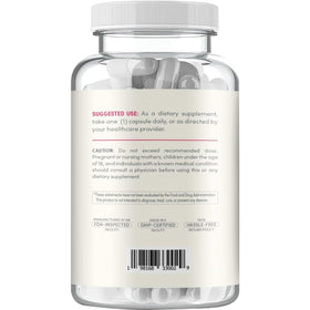 Flacon Clear Formulas Lycopène 50mg avec étiquette détaillée