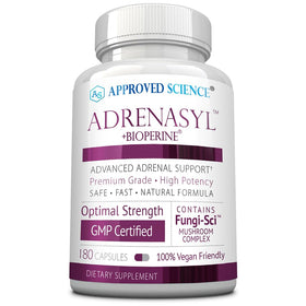 Flacon d'Adrenasyl d'Approved Science avec 180 capsules
