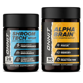 Flacon d'Alpha Brain 90 capsules vue de face