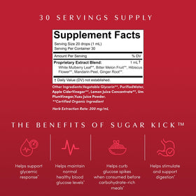 Flacon d'Apothékary Sugar Kick 30 servings arrière