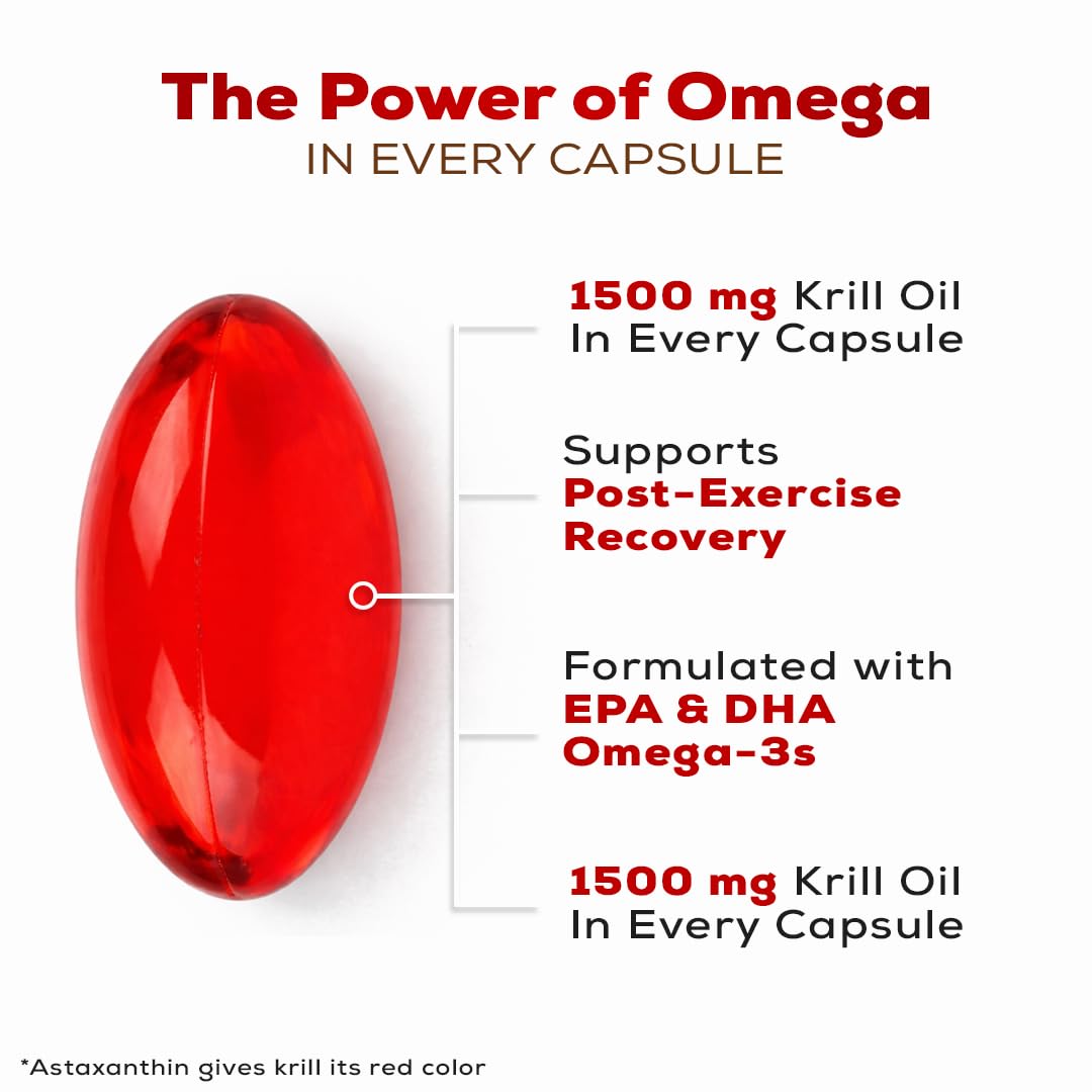 Flacon d'AURA VITAMINS Omega RED ouvert montrant les gélules