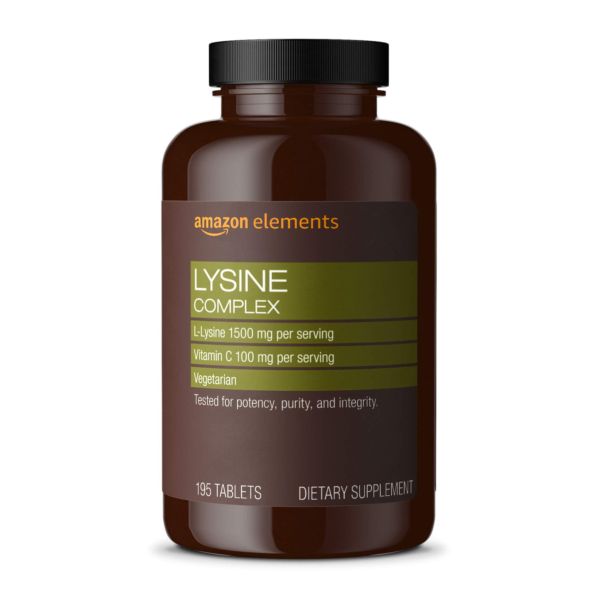 Flacon d' Elements Complexe de L-Lysine 195 comprimés