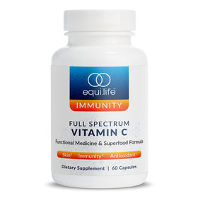 Flacon d'Equilife Vitamine C 60 capsules vue de face