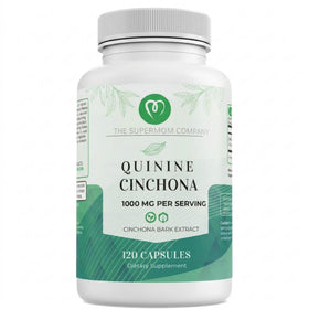 Flacon d'extrait d'écorce de quinquina 1000 mg 120 capsules