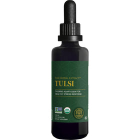 Flacon d'extrait de basilic sacré Tulsi 60 ml, vue de face