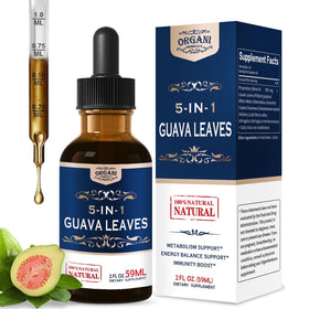 Flacon d'extrait de feuille de goyavier ORGANIHERBENCE 60 ml vue de face