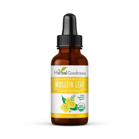Flacon d'extrait de feuille de molène Herbal Goodness 30ml