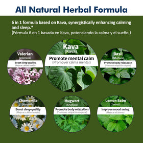 Flacon d'extrait de Kava Kava avec une cuillère doseuse