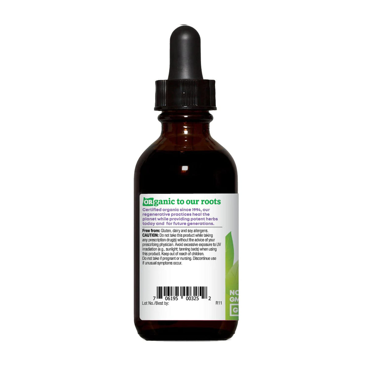 Flacon d'extrait de Millepertuis Bio avec goutte à goutte