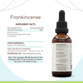 Flacon d'extrait de résine d'encens HerbEra B60 avec goutte à goutte