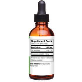 Flacon d'extrait liquide de Gymnema Sylvestre Botanic Choice vue de face