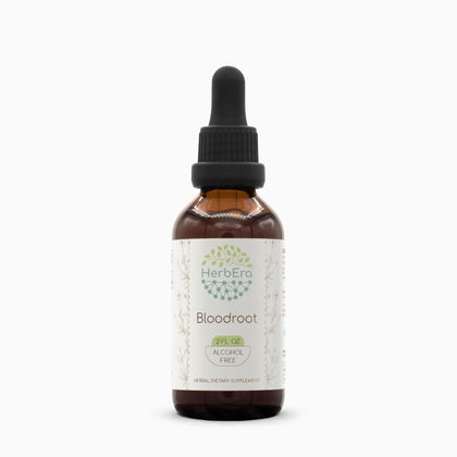 Flacon d'extrait liquide HerbEra Sanguinaria Canadensis vue de face