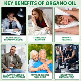 Flacon d'huile d'origan bio O NATURE. ZIRAN avec capsules visibles