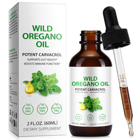 Flacon d'huile d'origan bio Ruduwu 100 ml vue de face