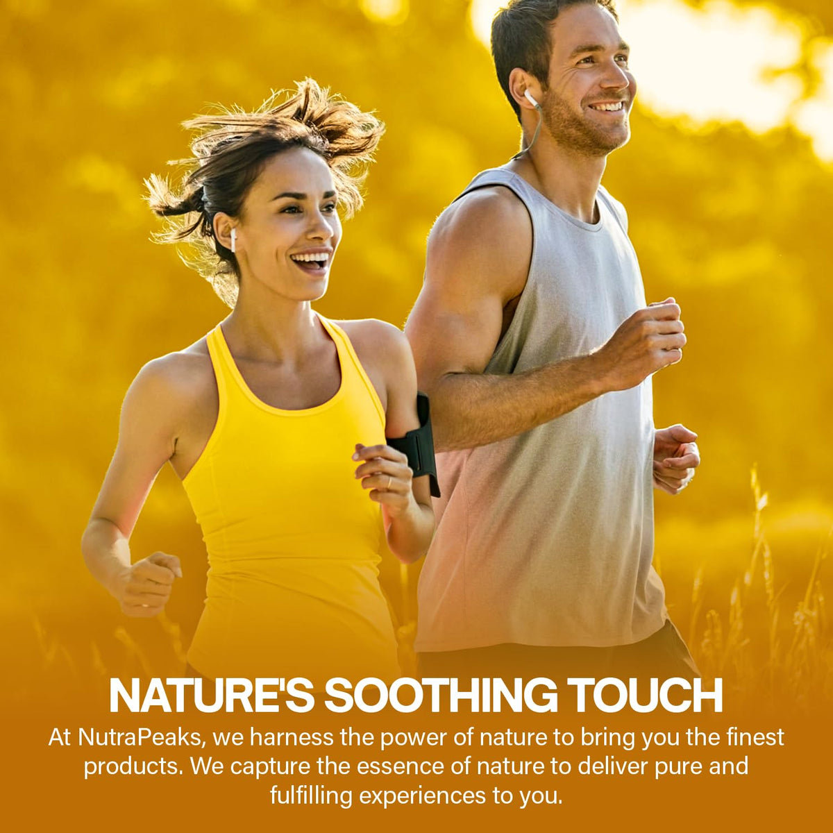 Flacon d'huile de graines noires NutraPeaks avec des ingrédients naturels