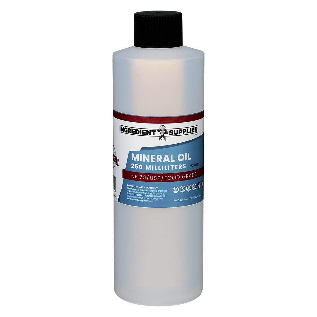 Flacon d'huile minérale Glycerin Supplier 250 ml vue de face