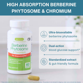 Flacon d'Igennus Berberine Phytosome 550mg, 60 capsules