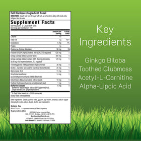 Flacon d'Irwin Naturals Ginkgo Biloba 120 gélules avec étiquette