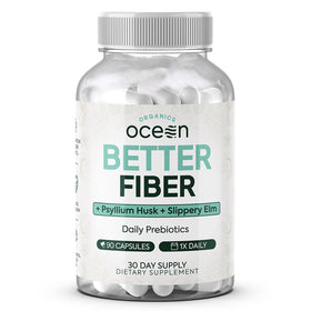 Flacon d'Organics Ocean Complément Alimentaire Fibres 90 Capsules