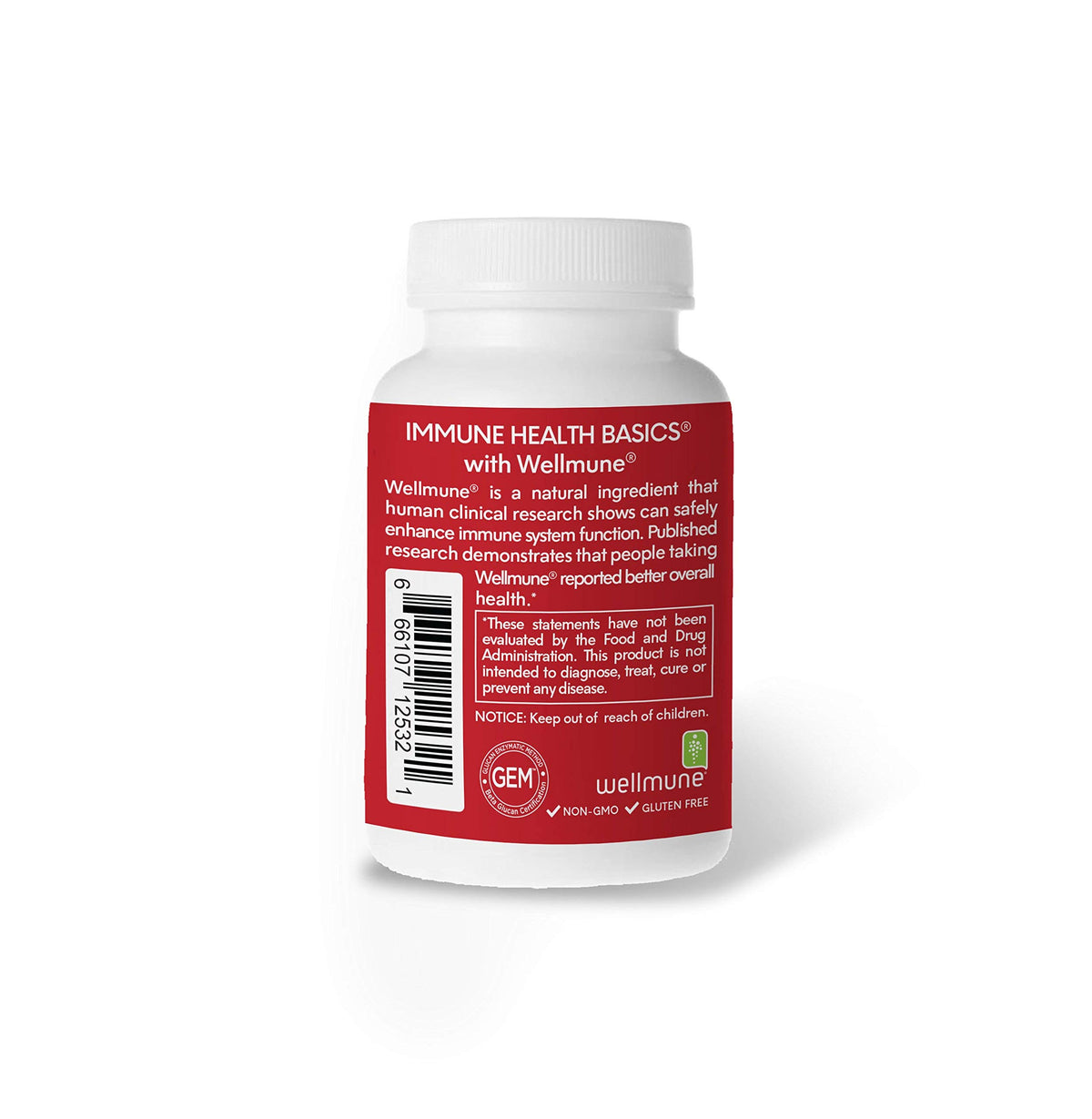 Flacon daily wellness Health Basics avec capsules à côté