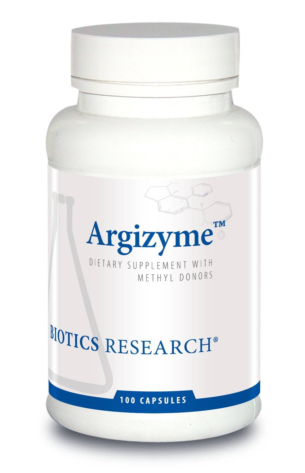 Flacon de 100 capsules Argizyme BIOTICS RESEARCH