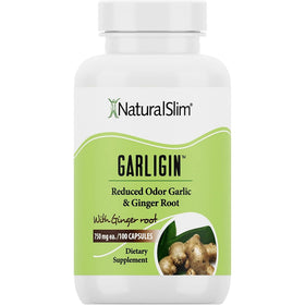Flacon de 100 capsules de Garligin NaturalSlim vue de face