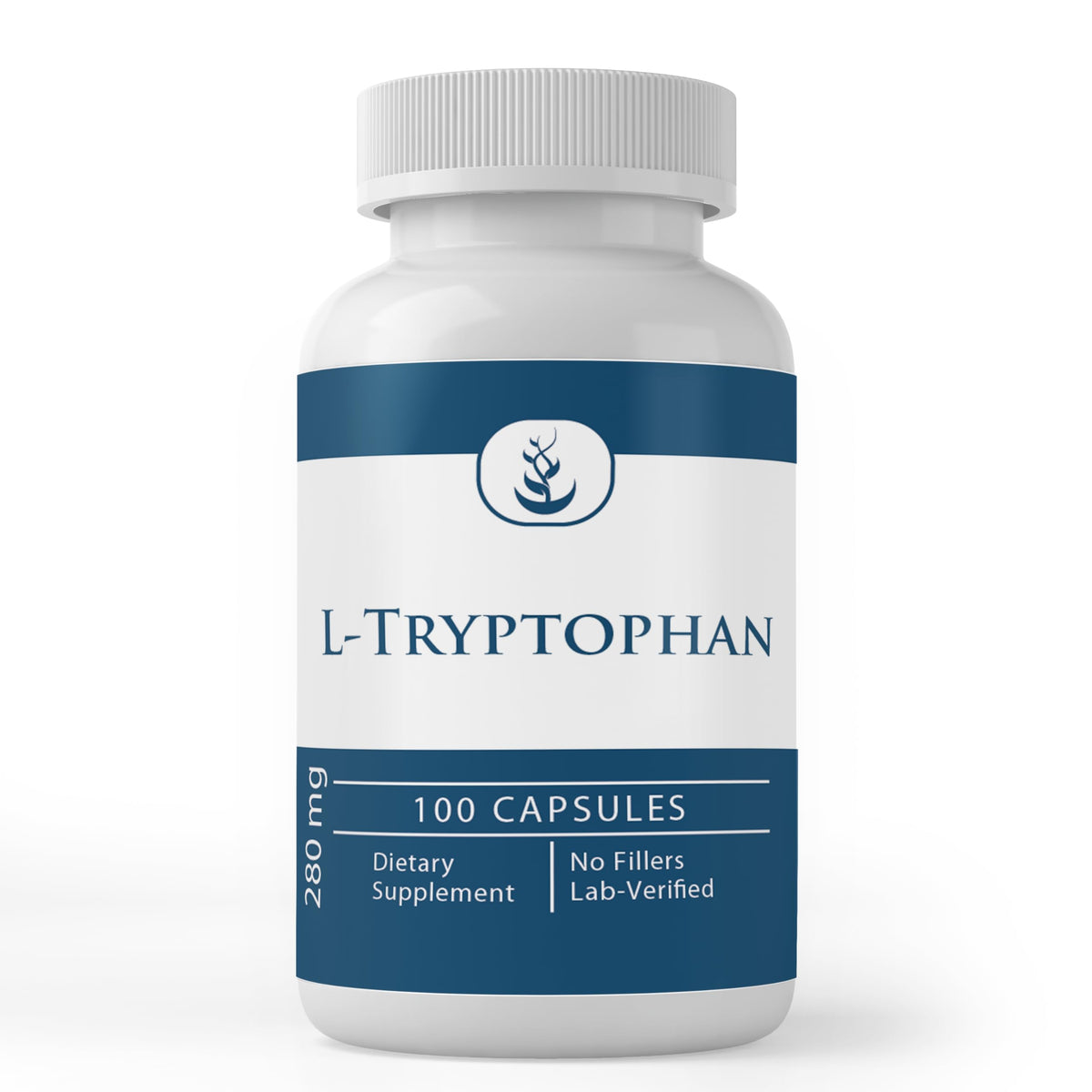 Flacon de 100 capsules de L-Tryptophan PURE ORIGINAL INGREDIENTS