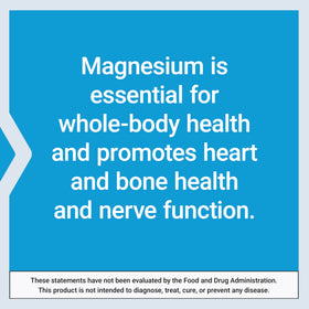 Flacon de 100 capsules de Life Extension Magnésium Citrate