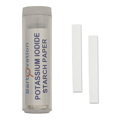 Flacon de 100 strips Bartovation pour tests d'iode et chlore