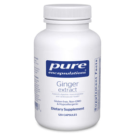 Flacon de 120 capsules d'extrait de gingembre Pure Encapsulations
