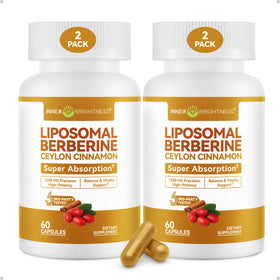Flacon de 120 capsules de Berbérine Liposomale Inner Brightness