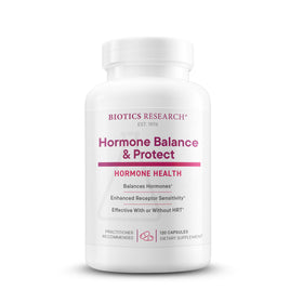 Flacon de 120 capsules de BIOTICS RESEARCH Balance and Protect