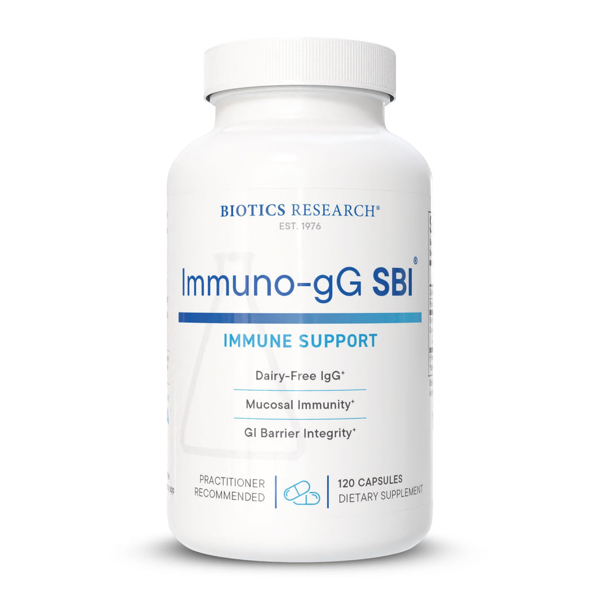 Flacon de 120 capsules de BIOTICS RESEARCH daily wellness-gG™