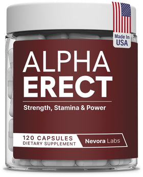 Flacon de 120 capsules de complément alimentaire masculin Nevora Labs
