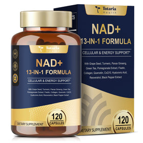 Flacon de 120 capsules de complément alimentaire NAD Totaria