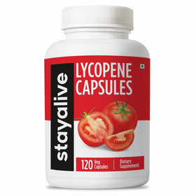 Flacon de 120 capsules de complément de lycopène STAYALIVE
