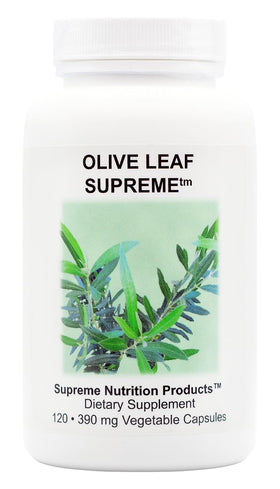 Flacon de 120 capsules de feuille d'olive Nutrition vue de face