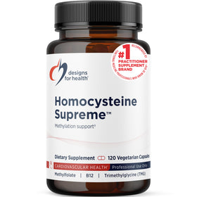 Flacon de 120 capsules de Homocysteine de Designs for Health