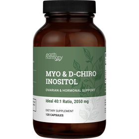 Flacon de 120 capsules de Myo-Inositol Earth Harmony Naturals