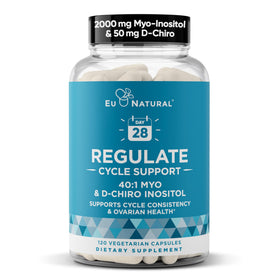 Flacon de 120 capsules de Regulate Cycle Support d'Eu Natural