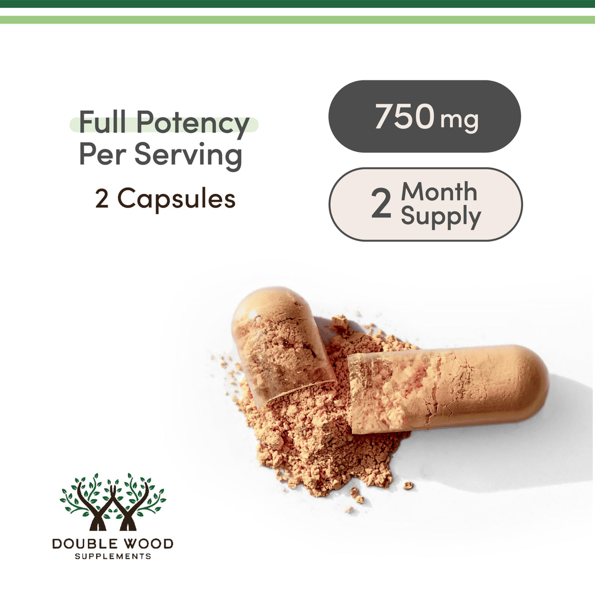 Flacon de 120 capsules de Resveratrol 500mg à côté d'un verre d'eau
