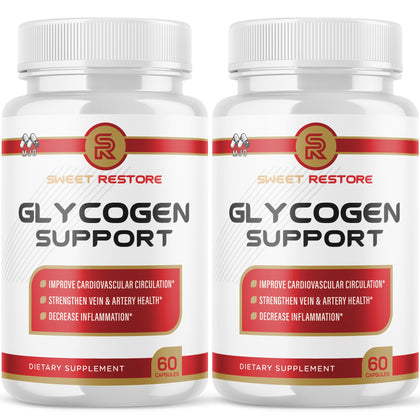 Flacon de 120 capsules de soutien au glycogène MJO vue de face