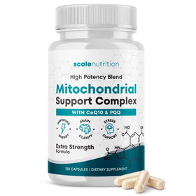 Flacon de 120 capsules de soutien mitochondrial Scale Nutrition