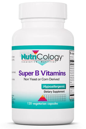 Flacon de 120 capsules de Super B Complex d'Allergy Research Group