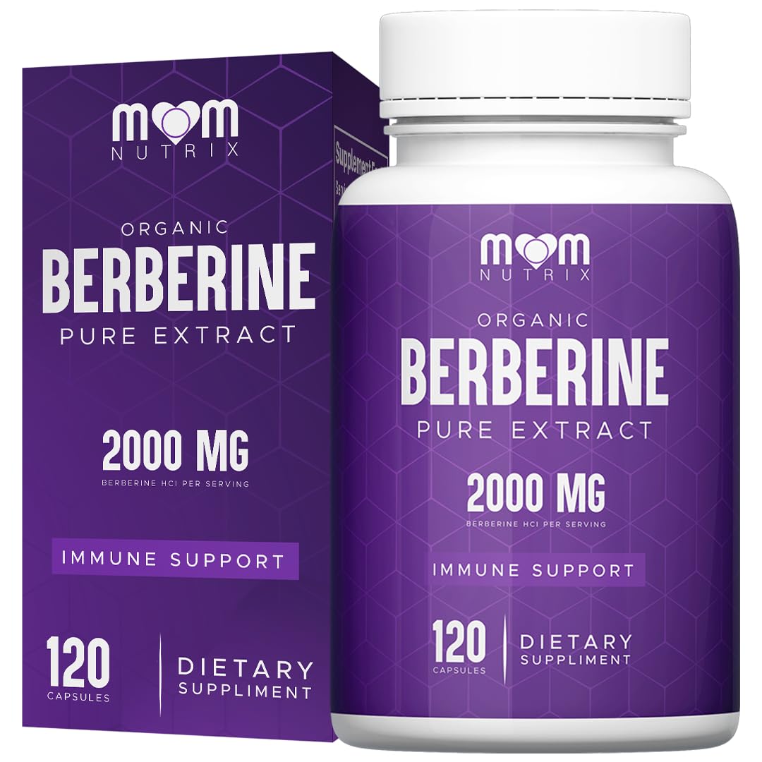 Flacon de 120 capsules de THE MONK Extrait de Berbérine Bio