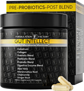 Flacon de 120 capsules Formulation Factory vue de face