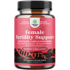 Flacon de 120 capsules Natures Craft pour la fertilité des femmes