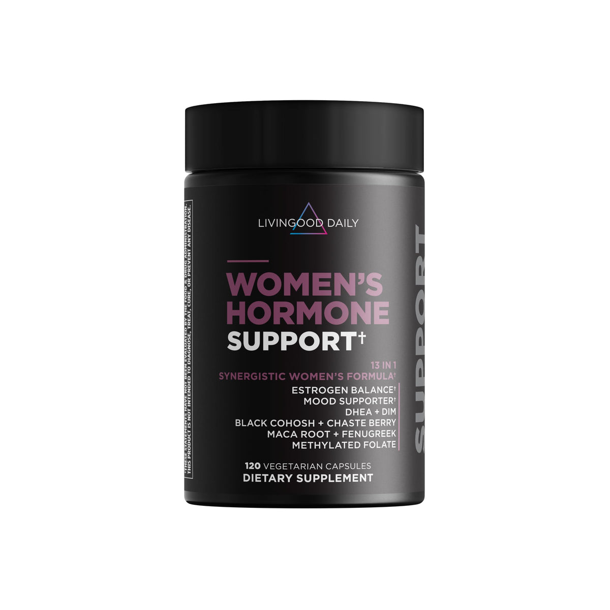 Flacon de 120 capsules végétariennes Livingood Daily pour femmes