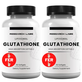 Flacon de 120 gélules de Liposomal Glutathione de Research Labs